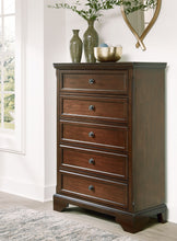Load image into Gallery viewer, Trellington - Brown - Five Drawer Chest