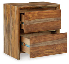 Load image into Gallery viewer, Dressonni - Brown - Two Drawer Night Stand