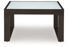 Load image into Gallery viewer, Beachloft - Black / Gray - Square Cocktail Table