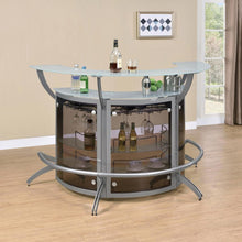 Load image into Gallery viewer, Dallas - 3-Piece Curved Freestanding Home Bar Cabinet