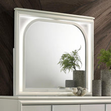 Load image into Gallery viewer, Olivia - LED Dresser Mirror - Pearl White
