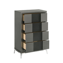 Load image into Gallery viewer, Nocturne - 4 Drawer Chest - Slate