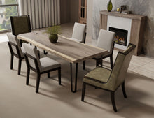Load image into Gallery viewer, Natural Parota - Upholstered Chair (Set of 2) - Chocolate Brown