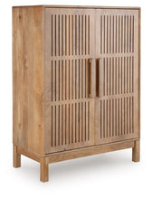 Load image into Gallery viewer, Pellamour - Natural Brown - Bar Cabinet