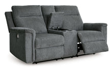 Load image into Gallery viewer, Barnsana - Dbl Power Reclining Loveseat With Console