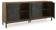Load image into Gallery viewer, Dorannby - Black / Brown - Accent Cabinet