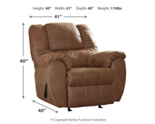 Load image into Gallery viewer, McGann - Rocker Recliner