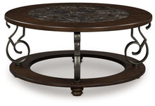 Load image into Gallery viewer, Frallyn - Dark Brown - Round Cocktail Table