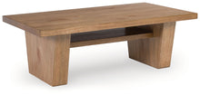 Load image into Gallery viewer, Kristiland - Light Brown - Rectangular Cocktail Table