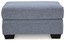 Load image into Gallery viewer, Carissa Manor - Denim - Ottoman