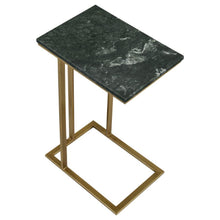 Load image into Gallery viewer, Vicente - Marble Top C-Shaped Sofa Side Table