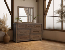Load image into Gallery viewer, Novus Lodge - Mirror - Walnut Brown