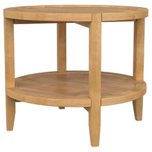 Load image into Gallery viewer, Camillo - Round Solid Wood Side End Table - Maple