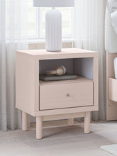 Load image into Gallery viewer, Wistenpine - Blush - One Drawer Night Stand