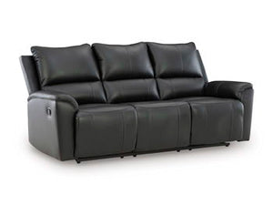 Glossmore - Black - Reclining Sofa
