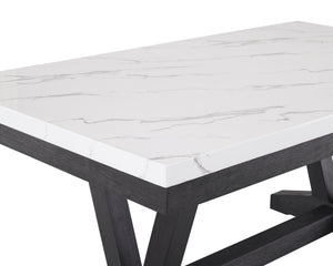 Vance - Dining Room Set - Charcoal / Dove