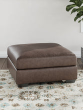 Load image into Gallery viewer, WillowBend - Umber - Oversized Accent Ottoman