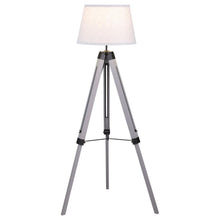 Load image into Gallery viewer, Dayton - Empire Shade Metal Tripod Floor Lamp - Gray
