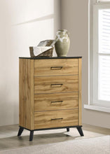 Load image into Gallery viewer, Kaywood - 4-Drawer Bedroom Chest Of Drawers - Natural Pine