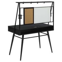 Load image into Gallery viewer, Jessie - Writing Desk With Whiteboard And USB - Black