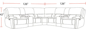 Empire - Modular Power Reclining Sectional