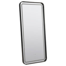 Load image into Gallery viewer, Glendora - Led Standing Mirror With Bluetooth Speaker - Black