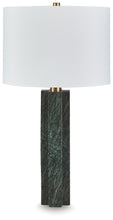 Load image into Gallery viewer, Keegan - Green - Marble Table Lamp