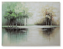 Load image into Gallery viewer, Garlenridge - Green / Tan / White - Wall Art