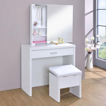 Load image into Gallery viewer, Harvey - 2-piece Vanity Set with Lift-Top Stool