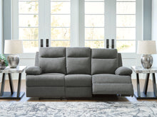 Load image into Gallery viewer, Side-Swipe - Reclining Sofa With Drop Down Table