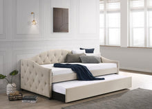 Load image into Gallery viewer, Sadie - Upholstered Daybed With Trundle