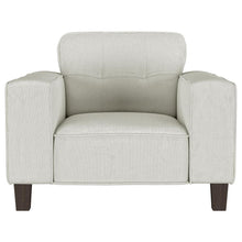 Load image into Gallery viewer, Deerhurst - Upholstered Track Arm Tufted Accent Chair - Greige