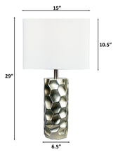 Load image into Gallery viewer, Table Lamp - Metallic And White