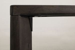 Dark Teak - Table - Oil Black