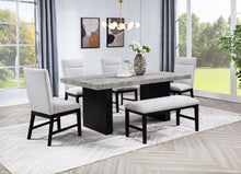 Load image into Gallery viewer, Sebastian - Dining Table - Black / Gray