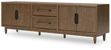 Load image into Gallery viewer, Roanhowe - Brown - Extra Large TV Stand
