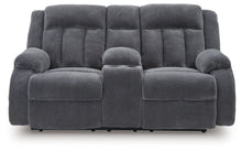 Load image into Gallery viewer, Observation - Steel - Double Reclining Power Loveseat With Console