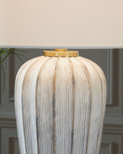 Load image into Gallery viewer, Lanwell - Antique Gray - Poly Table Lamp