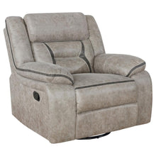 Load image into Gallery viewer, Greer - Upholstered Swivel Glider Recliner Chair