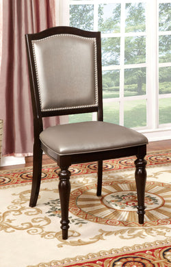 Harrington - Side Chair (Set of 2) - Dark Walnut / Pewter