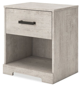 Shawburn - Gray - One Drawer Night Stand