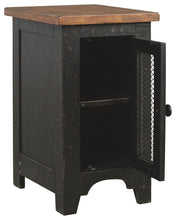 Load image into Gallery viewer, Valebeck - Black / Brown - Chair Side End Table