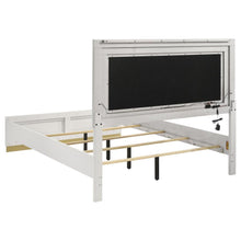Load image into Gallery viewer, Caraway - Wood LED Panel Bed