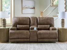 Load image into Gallery viewer, Beckley Place - Earth - Power Reclining Loveseat With Console / Adjustable Headrest