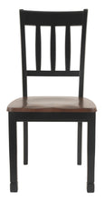 Load image into Gallery viewer, Owingsville - Black / Brown - Dining Room Side Chair (Set of 2)