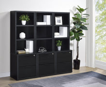 Load image into Gallery viewer, Westpark - 3 Piece Wall Unit Bookcase Set With USB