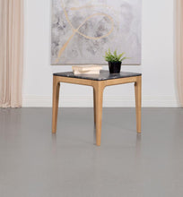 Load image into Gallery viewer, Polaris - Square Smart Top Side End Table - Gray And Light Oak