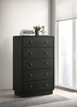 Load image into Gallery viewer, Cavelle - 5-Drawer Chest Of Drawers - Black