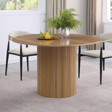 Load image into Gallery viewer, Bradbury - Round Wood Top Dining Table - Natural