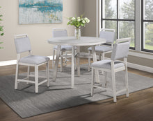 Load image into Gallery viewer, Blanche - Round Counter Height Table - Antique White